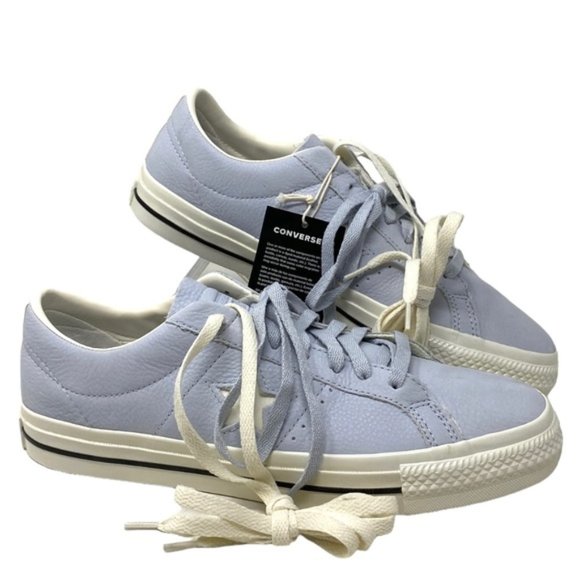 Converse One Star Pro OX Sneakers Low Women's Suede Blue Casual Shoes A02942C - Picture 1 of 10